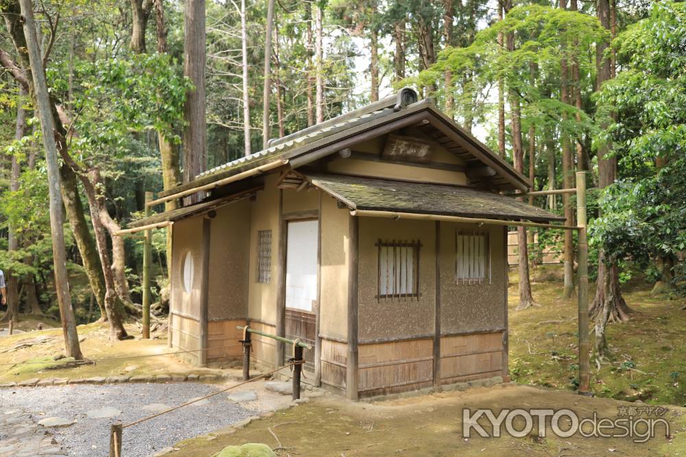 西芳寺庭園の潭北亭