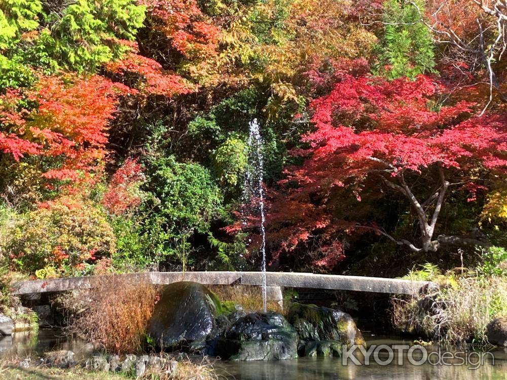 三宅八幡宮の噴水