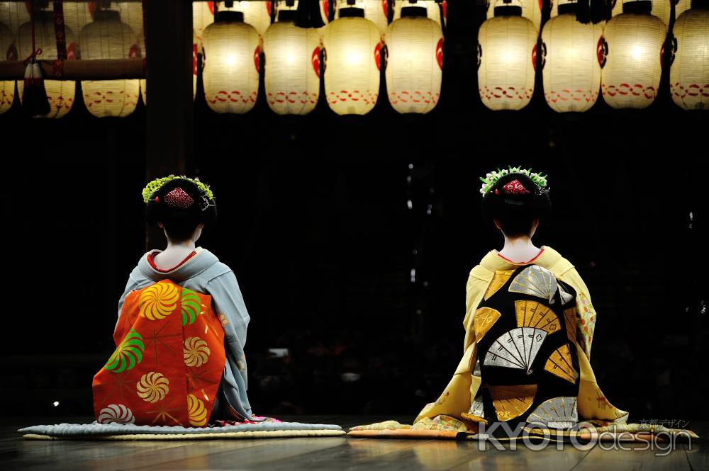 京都・東山花灯路2018 　舞妓さんご挨拶