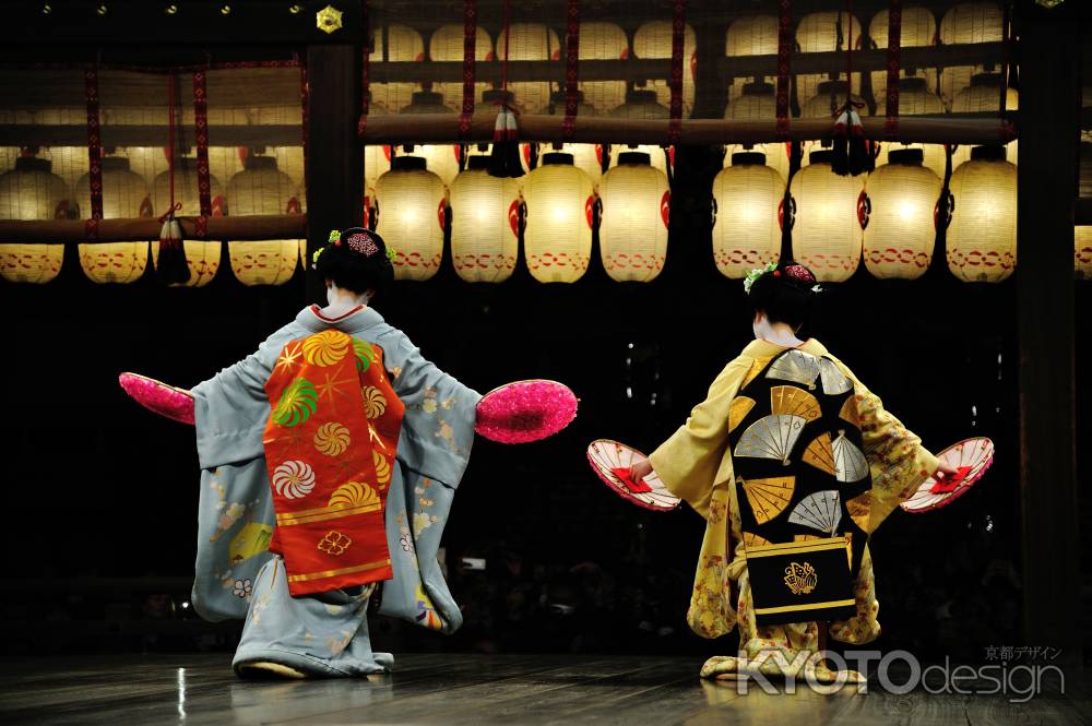 京都・東山花灯路2018 　花笠　開く