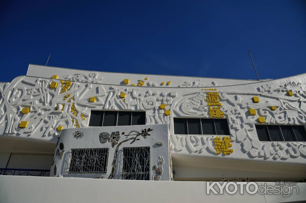 堂本印象美術館 リニューアルオープン　2018/3/21　青空に映えて