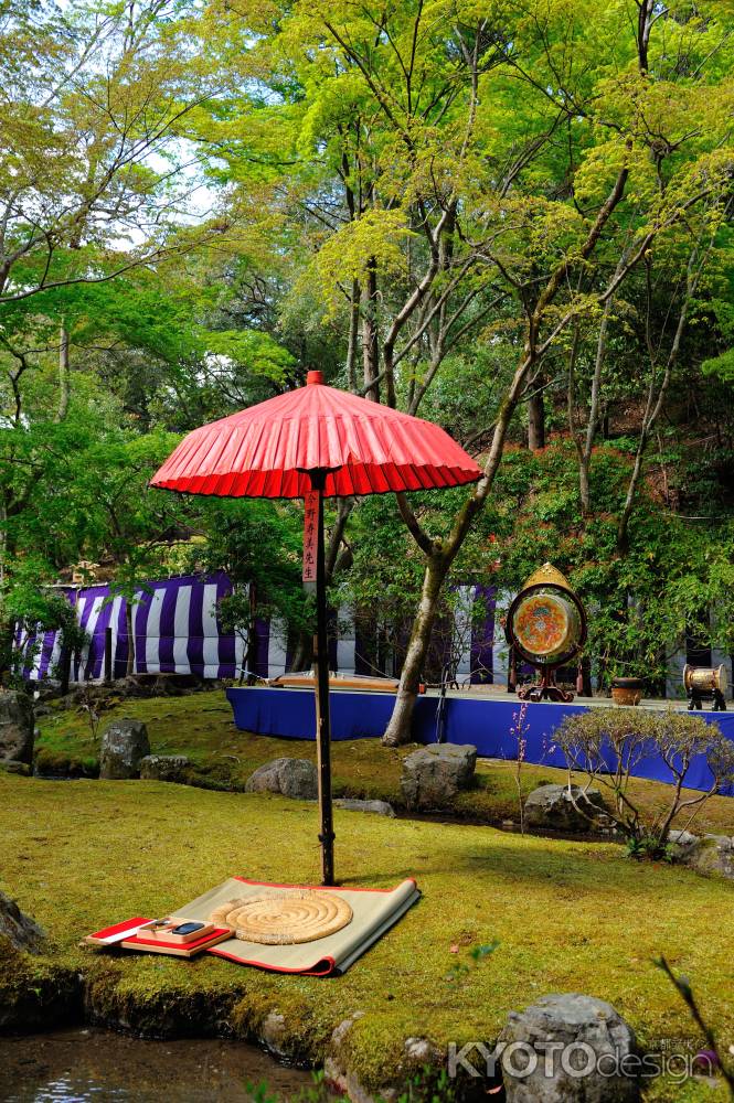 上賀茂神社　賀茂曲水宴　渉渓園