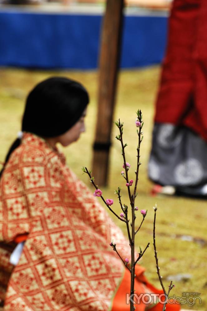 上賀茂神社　賀茂曲水宴　歌人