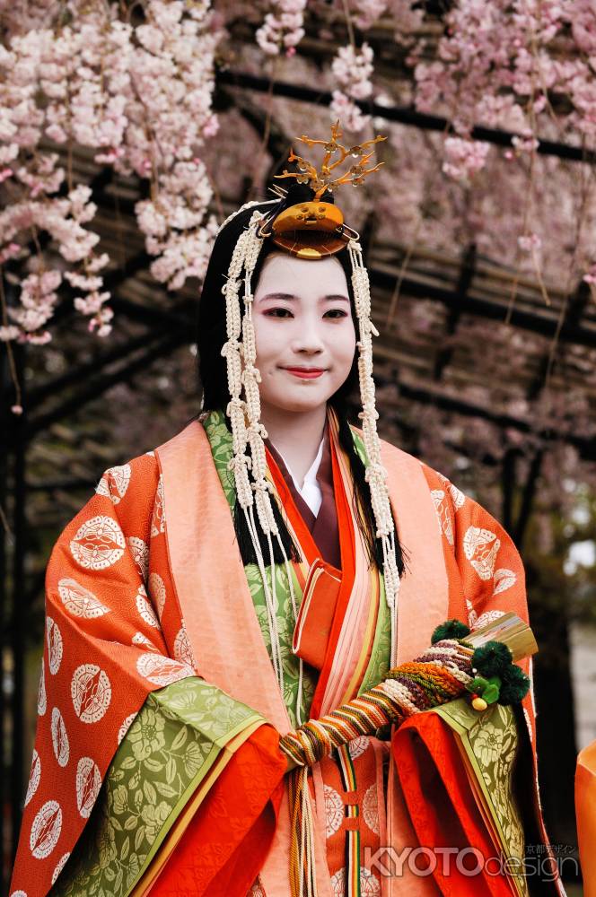 上賀茂神社　賀茂曲水宴　斎王代