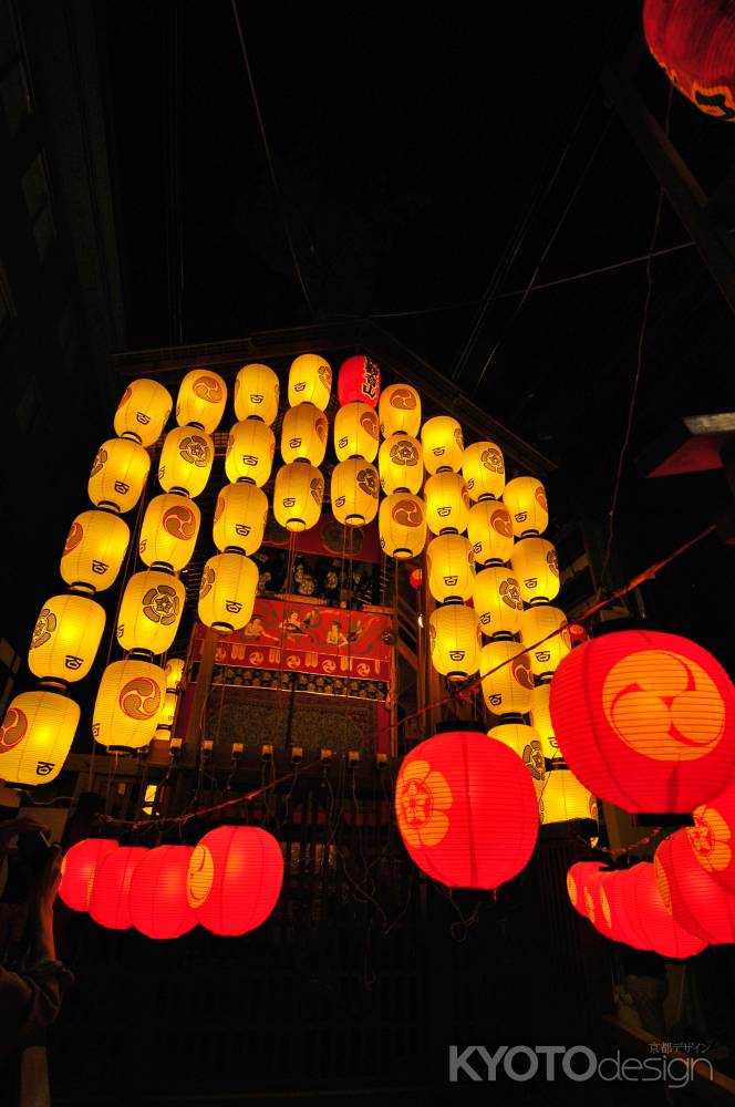 祇園祭　後祭　宵山　南観音山