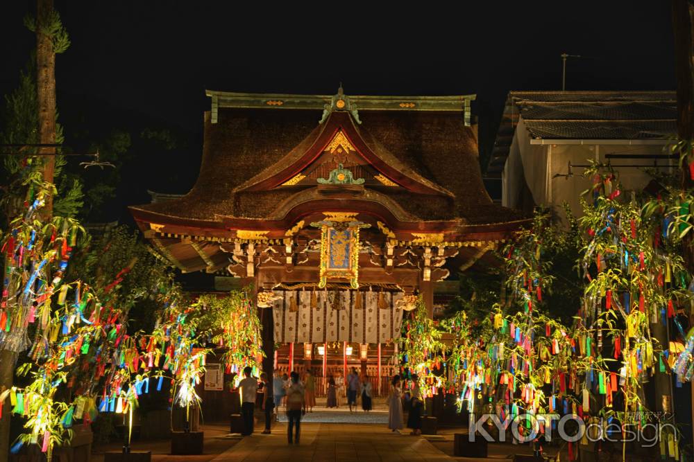 京の七夕　北野紙屋川エリア