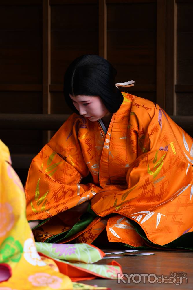 八坂神社　かるた始め式