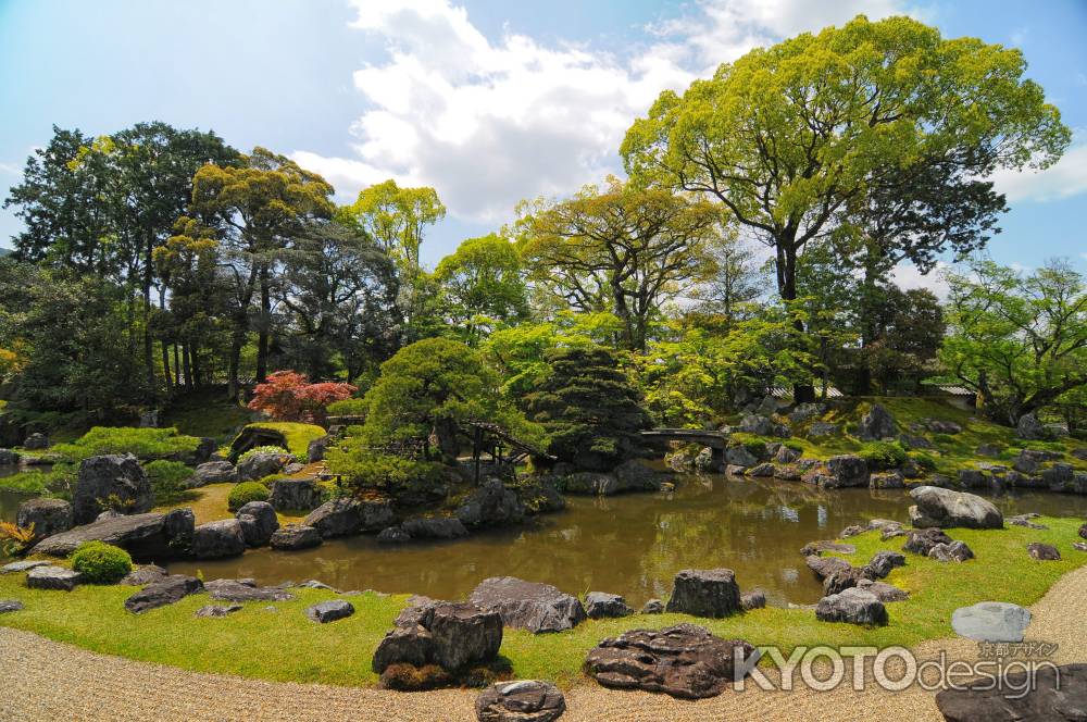 三宝院庭園　新緑