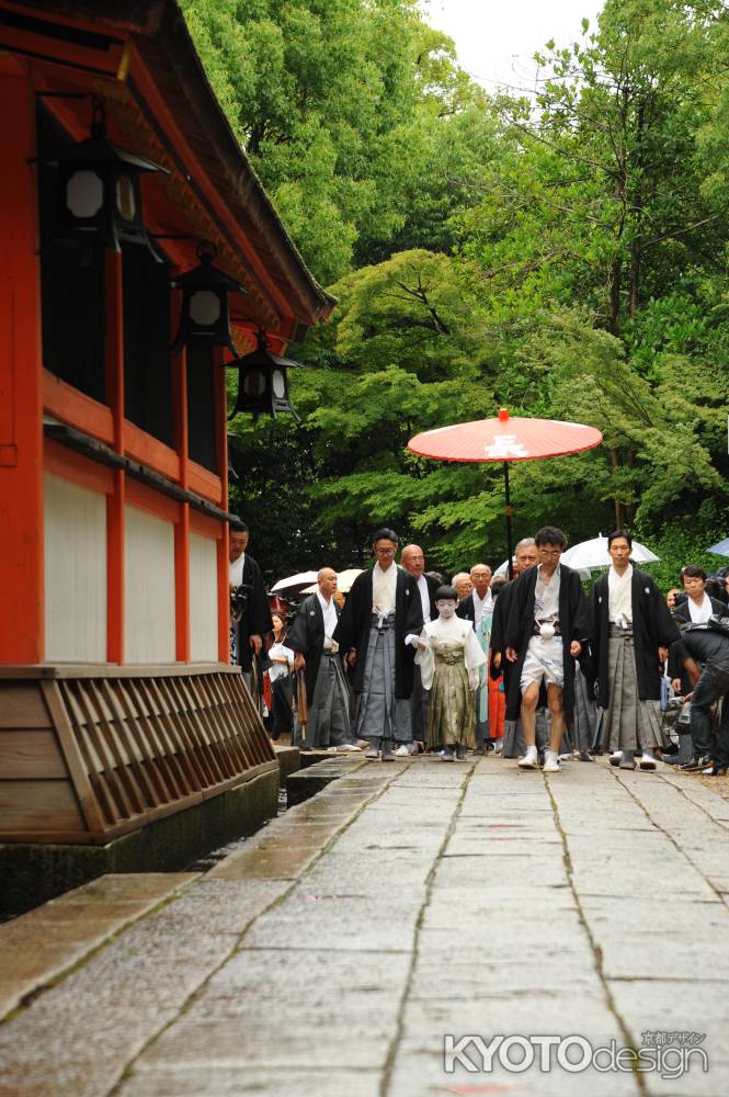 祇園祭　お千度の儀