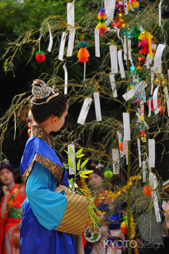 白峯神宮　精大明神例祭　七夕祭　牽牛