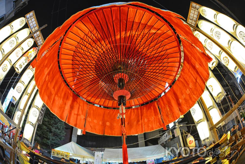 祇園祭　宵々山　綾傘鉾　令和元年