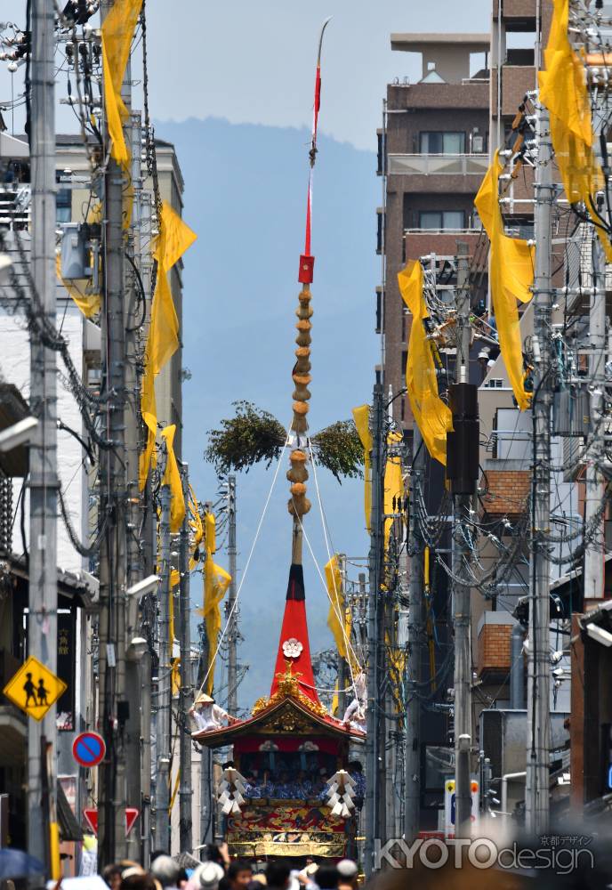 祇園祭　山鉾巡行　創始1150年　新町通り