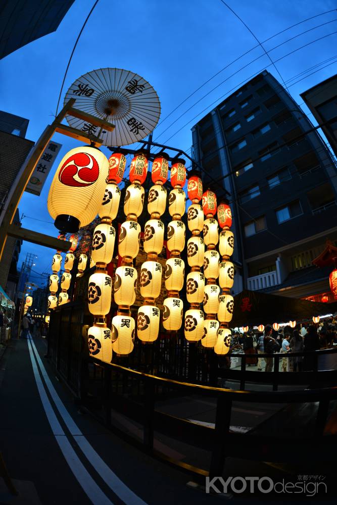 祇園祭　後祭り　2019　黒光り