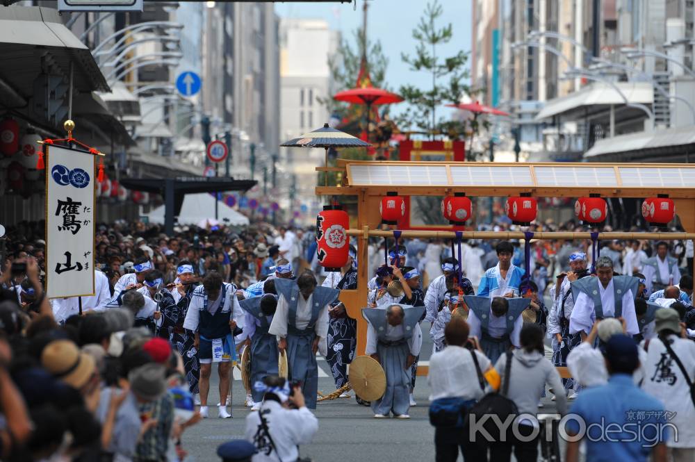 祇園祭　後祭り　2019　山鉾巡行　鷹山