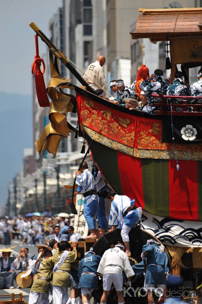 祇園祭　後祭り　2019　山鉾巡行　大船鉾