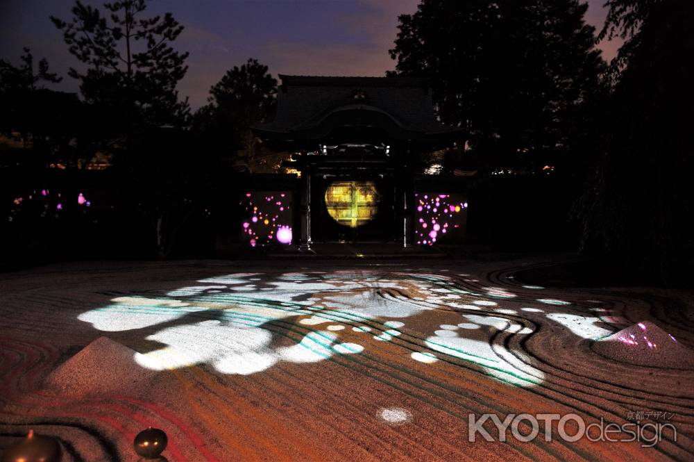 高台寺　夏のプロジェクションマッピング