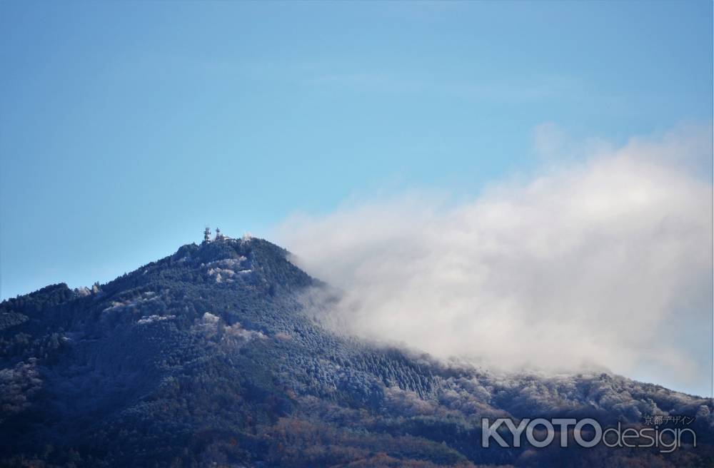 風雪　比叡山