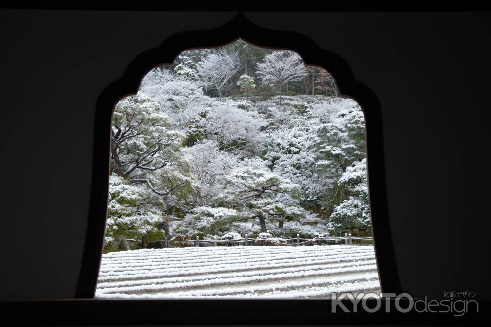 京の雪景　銀花　6-1