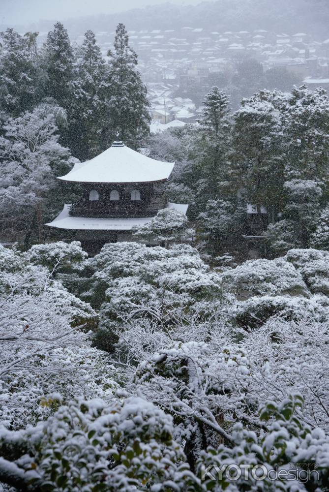 京の雪景　銀花　6-2