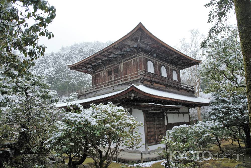 京の雪景　銀花　6-6