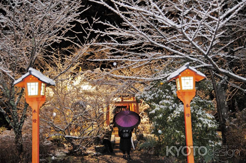 雪の初詣