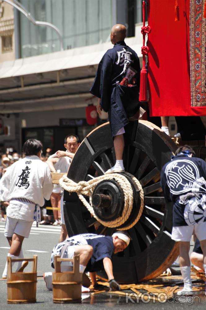 鷹山　辻回し