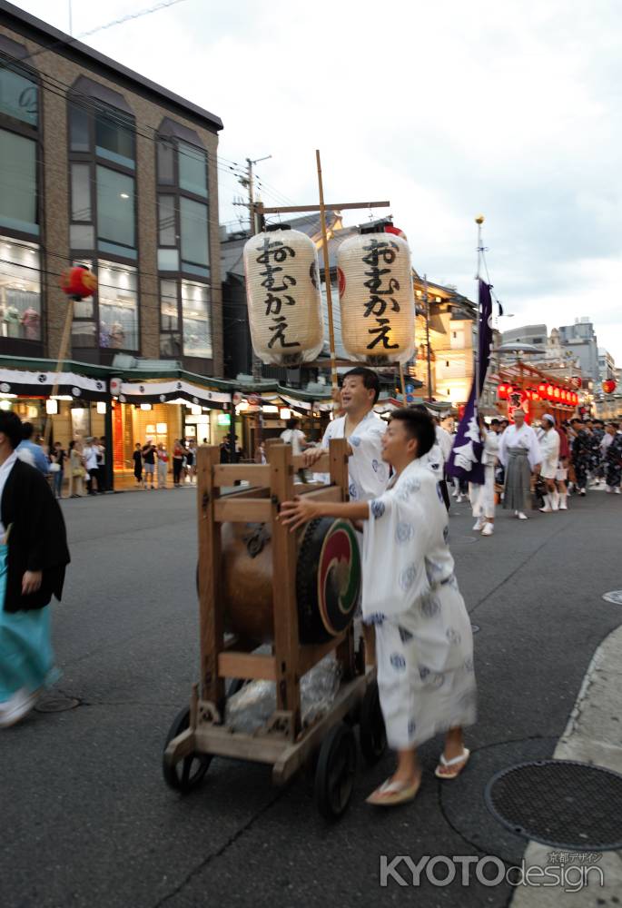 祇園祭　お迎え提灯　2023