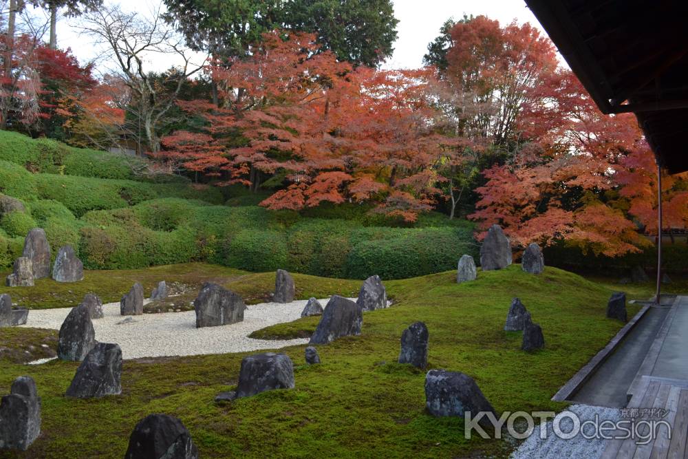 光明院　紅葉と庭園