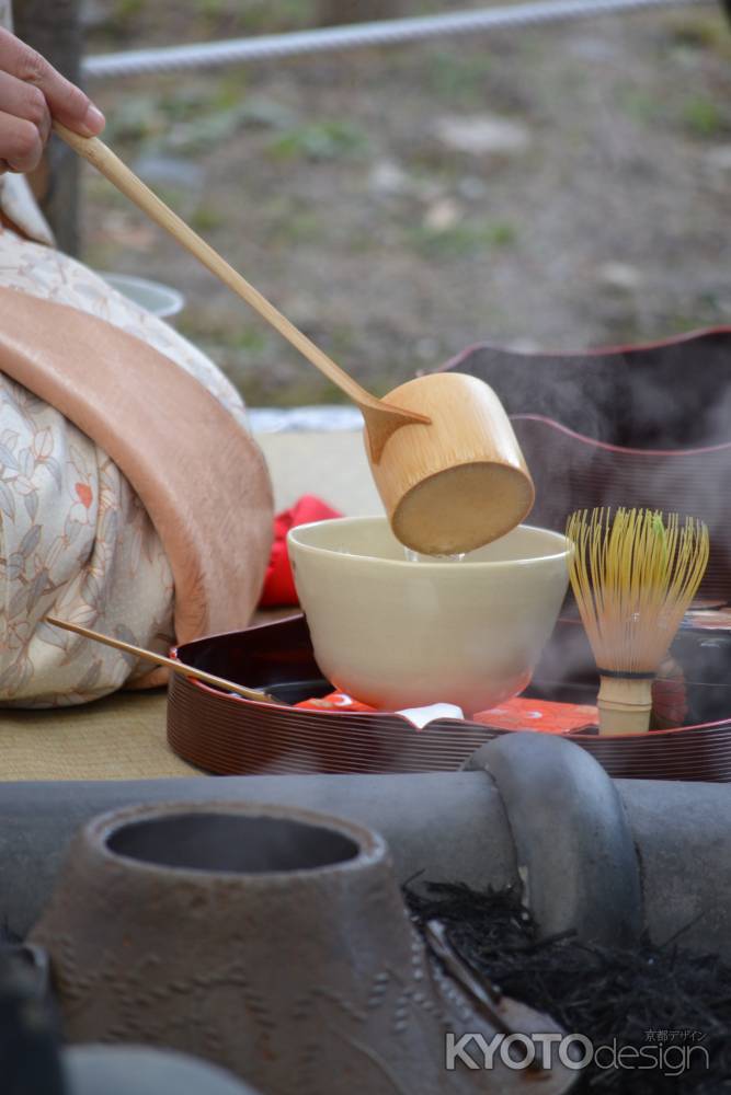 北野天満宮　梅花祭　野点