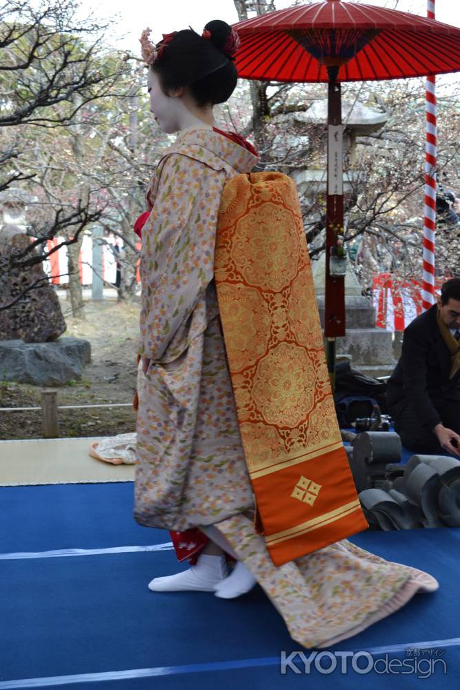 梅花祭　舞妓