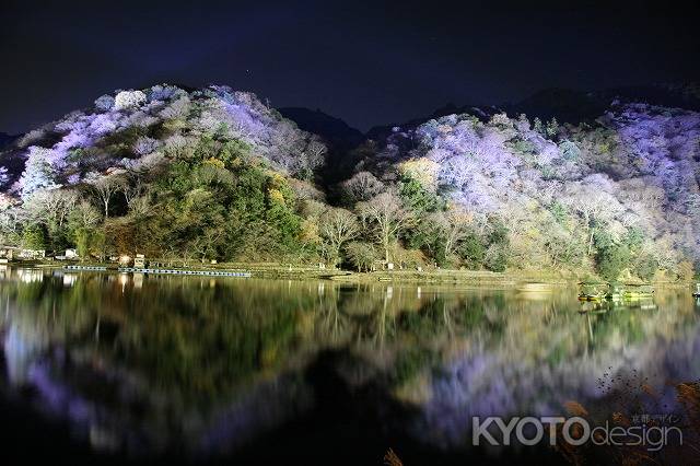 嵐山花灯路・嵐渓