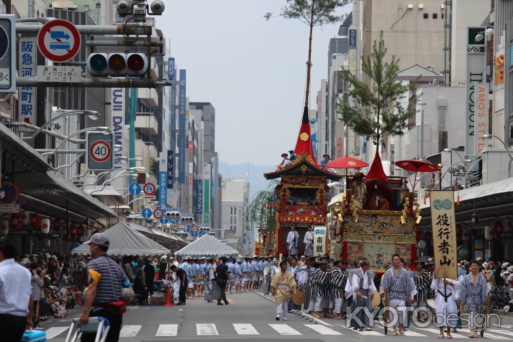 祇園祭　役行者山