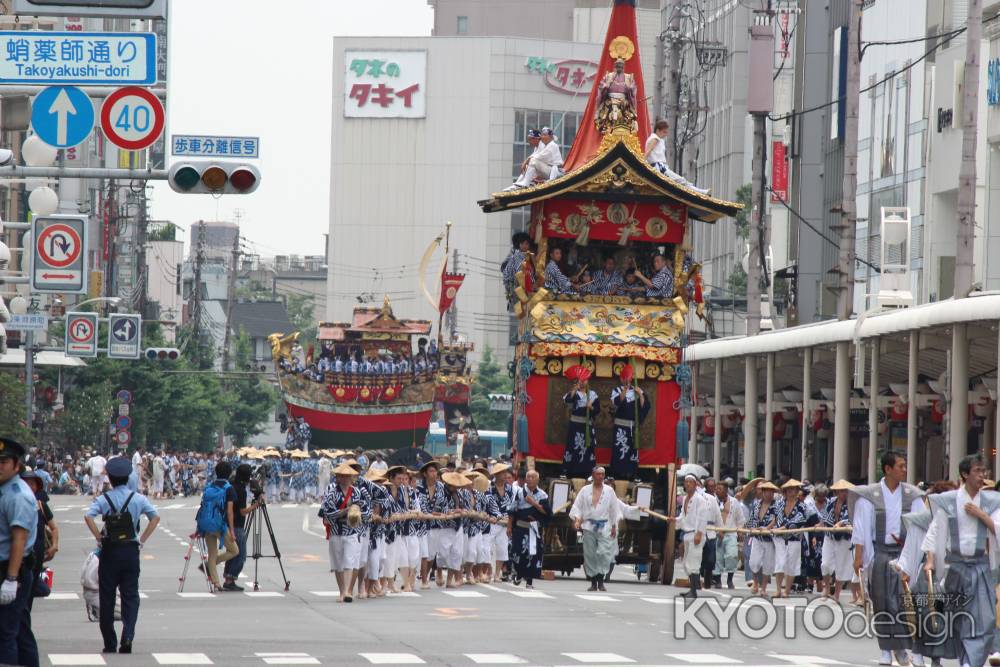 祇園祭 岩戸山 船鉾