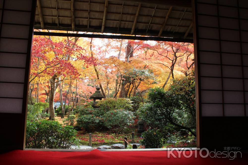 大河内山荘　紅葉狩り