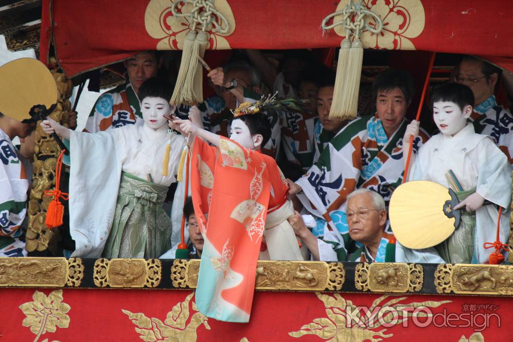 祇園祭り　長刀鉾曳き初め4