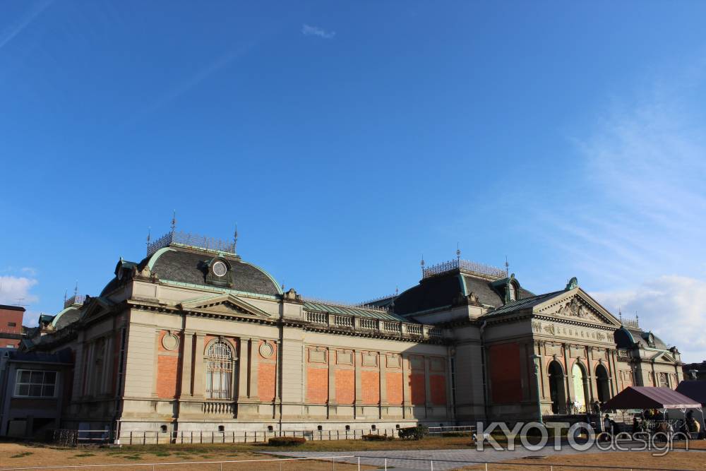 青空の京都国立博物館