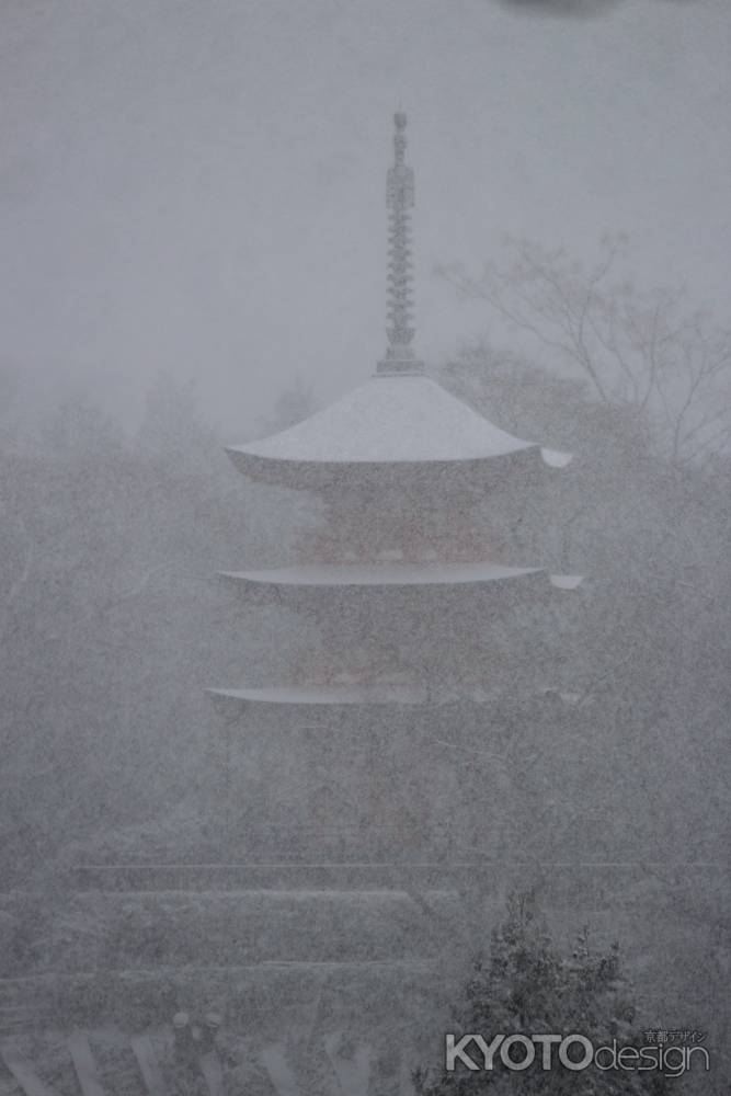 元旦の清水寺