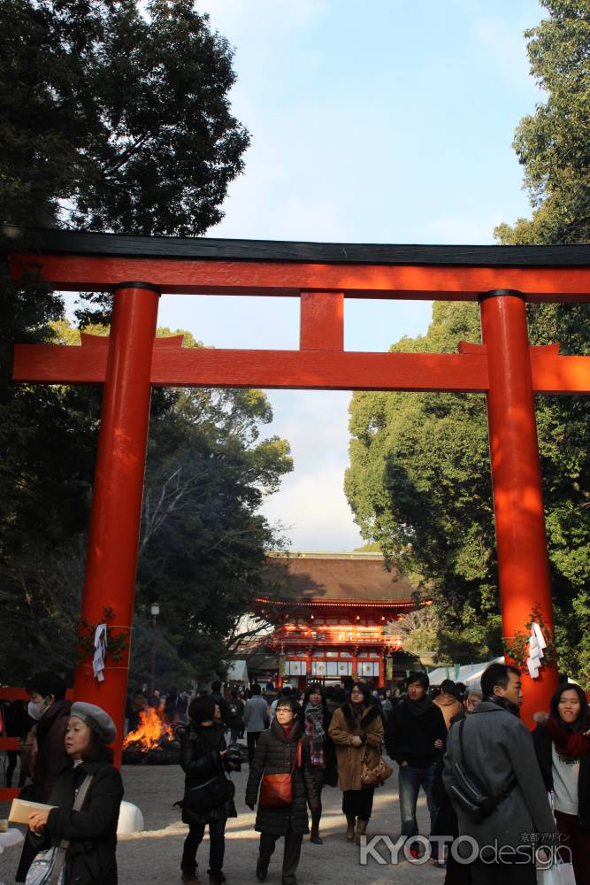 下鴨神社の鳥居