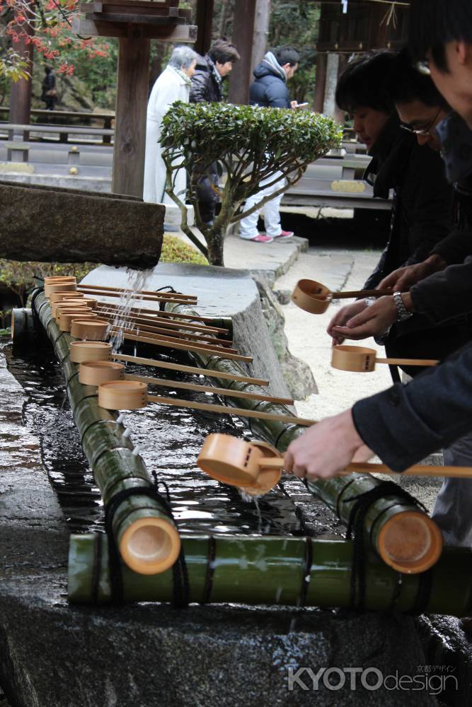 上賀茂神社 手水