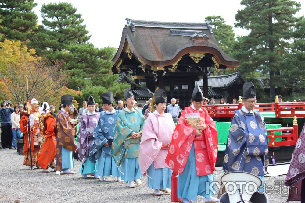 秋の京都御所一般公開 雅楽演奏