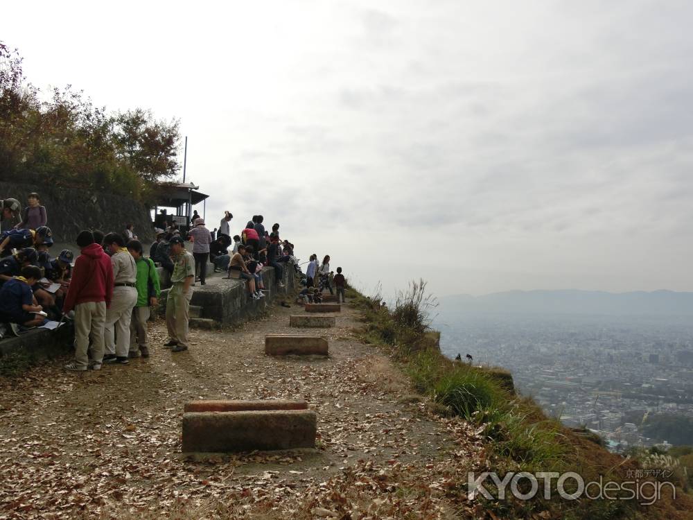 大文字山火床