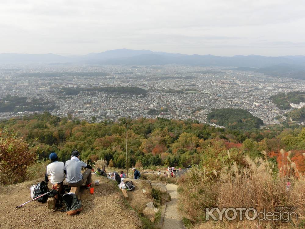 大文字山火床からの眺め