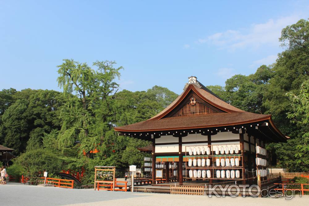 下鴨神社　舞殿２