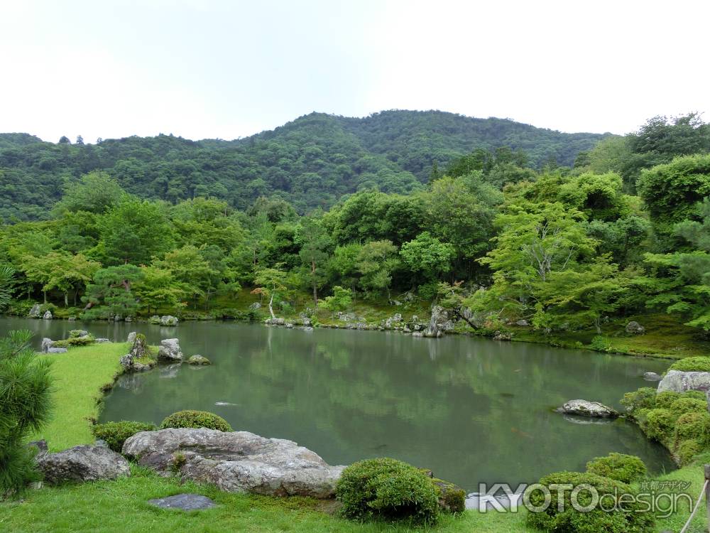 天龍寺　曹源池庭園