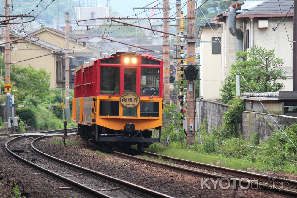 嵯峨野観光鉄道トロッコ列車2