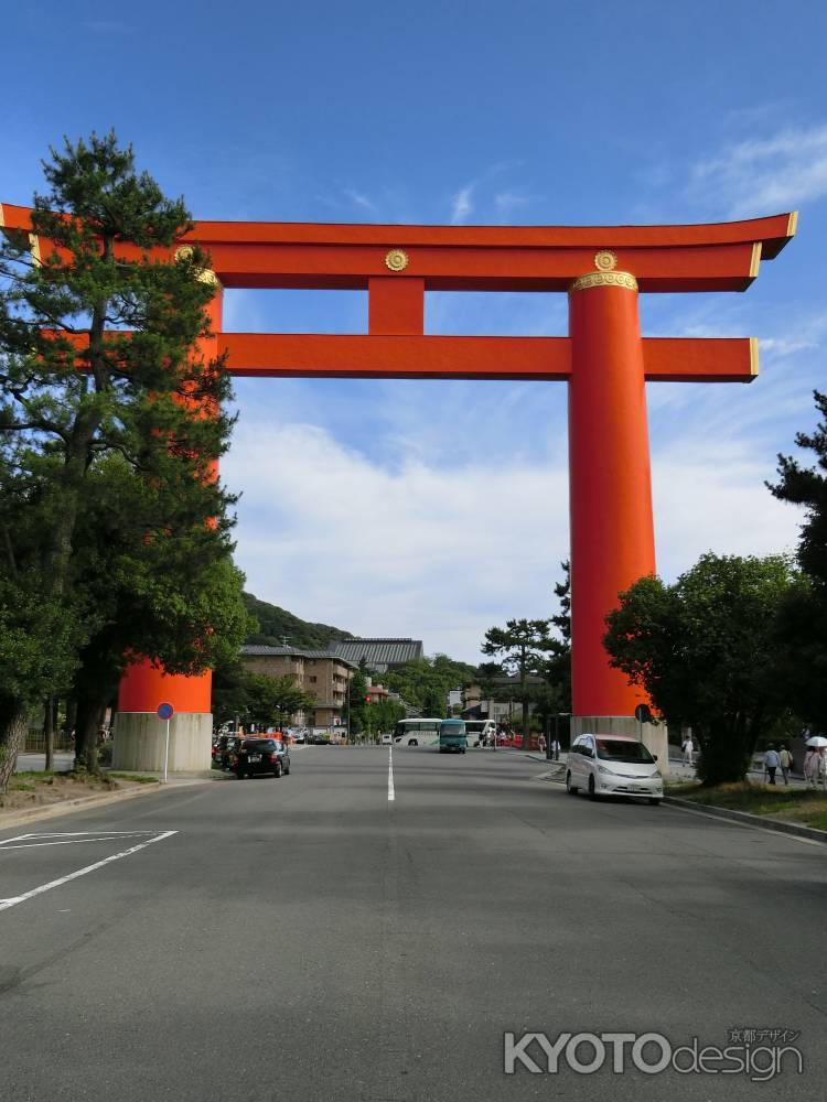 平安神宮大鳥居
