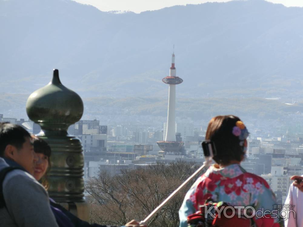 清水寺　舞台から