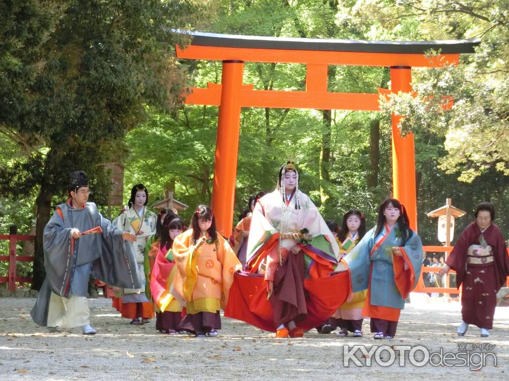 下鴨神社　斎王代御禊儀