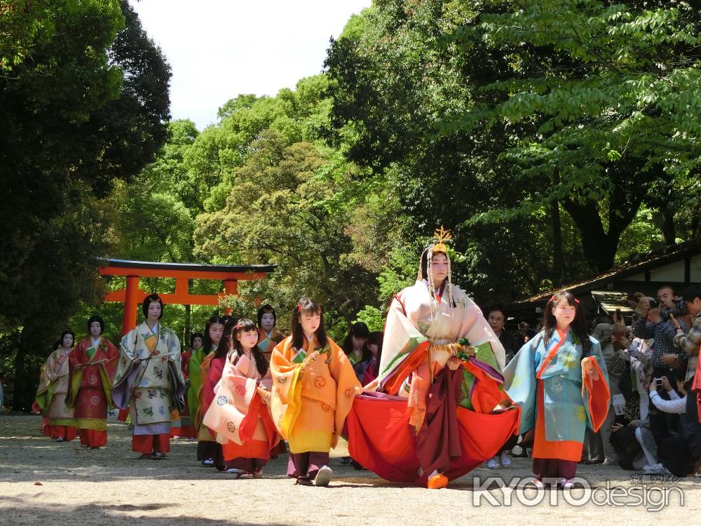 下鴨神社　斎王代御禊儀・古式道奉納2