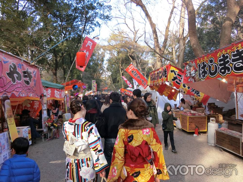 下鴨神社　初詣